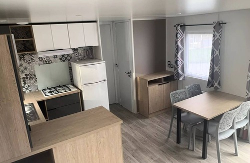 Sallertaine House | Camping Les P'tites Maisons dans la Prairie * - Premium 4/6 pers. - 2CH - DRAPS/SERVIETES/WIFI INCLUDED 6 persons