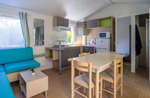 L'Aiguillon-sur-Vie House | Camping maeva Escapades Parc de la Grève **** - Mobile Home 3 Rooms 4 People