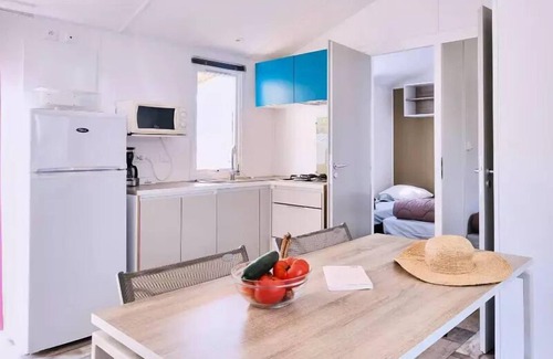 Lussas House | Camping maeva Escapades Ludo Parc * - Cozy 4 Room Mobile Home 6 People Air Conditioned