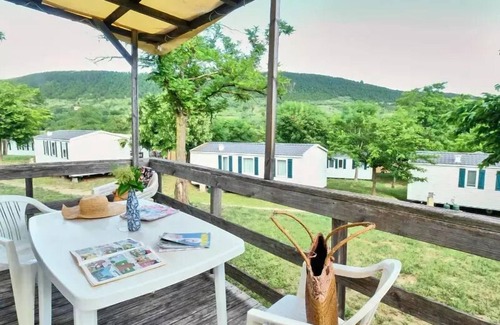 Lussas House | Camping maeva Escapades Ludo Parc * - Cozy 4 Room Mobile Home 6 People Air Conditioned