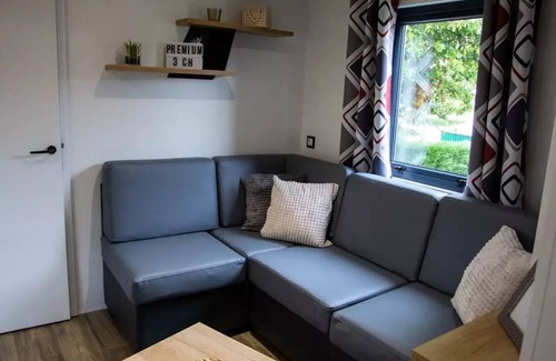 La Plaine-sur-Mer House | Camping maeva Club Les Vallons de l'Océan * - Mobile Home Premium 4 Rooms 6 People Air Conditioning + TV