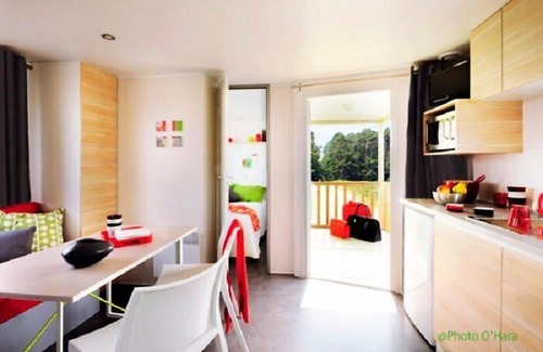 Martigues House | Camping Pascalounet ** - Mobile home Comfort 3 Rooms 5 Persons