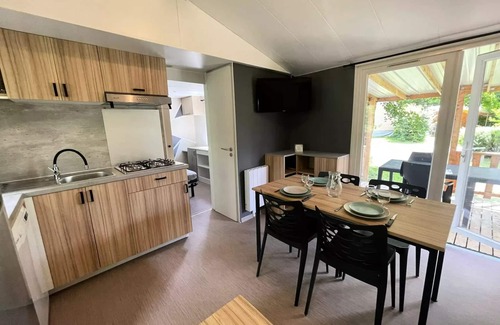 Landry House | Camping Quality l'Eden de la Vanoise * - Bungalow premium 33m2 (2 bedrooms, maximum 4 persons) 4 persons