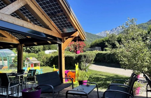Landry House | Camping Quality l'Eden de la Vanoise * - Bungalow premium 33m2 (2 bedrooms, maximum 4 persons) 4 persons