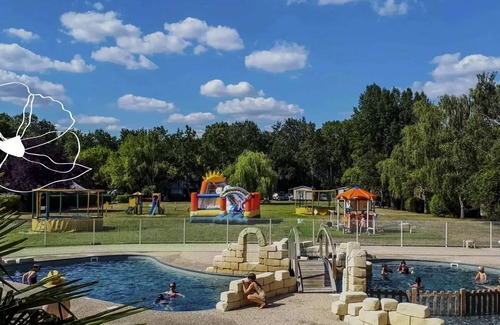 Luynes House | Campsite Flower les Granges* - Standard Amazon Lodge 20 m2 + Terrace 4 people