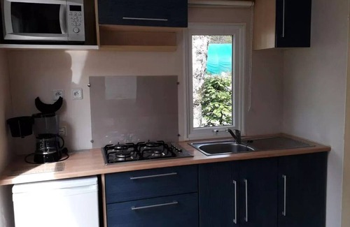 Huelgoat House | Campsite La Rivière d'Argent * - Mobile home ASTRIA 16m2/1 bedroom - no terrace 2 people