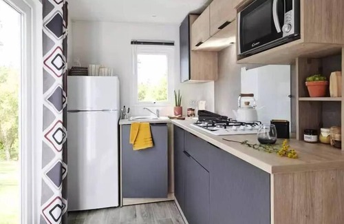 Balleroy House | Campsite Le Clos de Balleroy * - Mobil Home Lodge 770 Comfort plus 2 bedrooms - 30 m2 + terrace semi covered 5 people