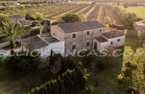 Campos Villa | Can Barret, traditional Mallorcan finca for 9 people with pool