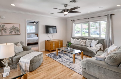 Cypress Lakes House | Canal-front home with pool, dock, patio, grill, sundeck, AC & washer/dryer