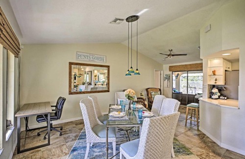 Punta Gorda House | Canal Waterfront Home with Private Pool and Dock!