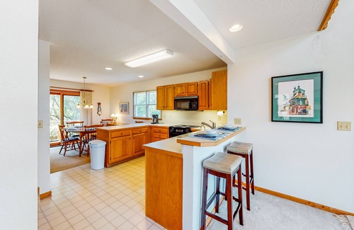 Brigands' Bay House | Canalfront home with a deck, sound access, central AC, WiFi, washer/dryer