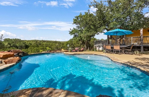 Fischer House | Canyon Lake Lighthouse | Unique Getaway with Private Pool and Hill Country Views