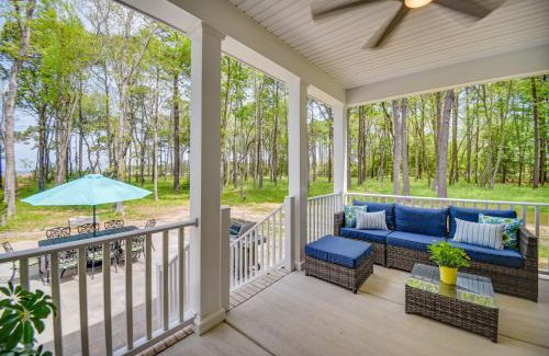 Bay Ridge House | Cape Charles Home Private Pier and Beach-Front Deck