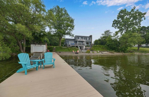 Town of Varick Cottage | Cape on the Lake: Park-like Setting on Seneca Lake!