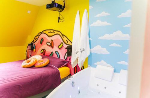 Douai Apartment | Capsule Springfield - Balnéo -Sauna - Billard