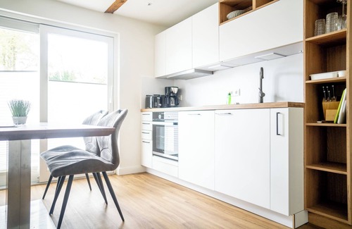 Born auf dem Darss Apartment | Captain Ahoy! Feel-good atmosphere in the Kapitänshaus- Apartment Kammer