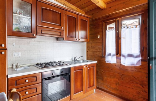 Marina di Massa RV Rental | Caravan "Bungalow Adamo" with Private Terrace & Wi-Fi