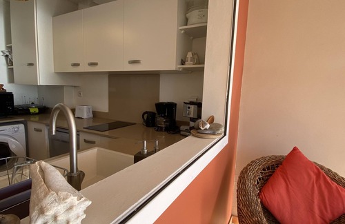 Le Carbet Apartment | Carbet Apartment on the beach side of standing with your feet in the water