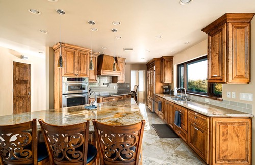 Cow Track Estates House | Carefree Crest: Jaw Dropping VIEWS, Pool, 2 Casitas, Outdoor Living!