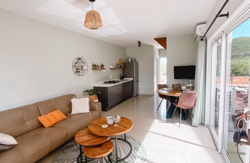Piscadera Apartment | Caribbean Beach Resort Blenchi with sea view on beautiful tropical Curacao