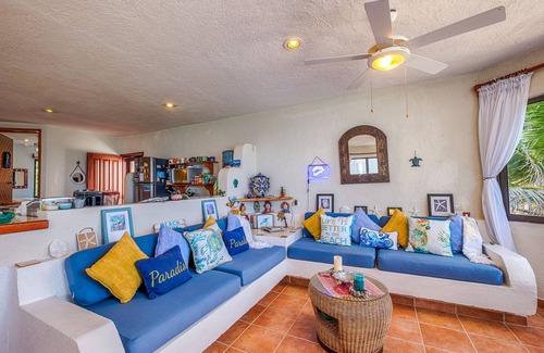 Akumal Condo | Caribbean charm with great ocean view, AC, WiFi and daily maid service!