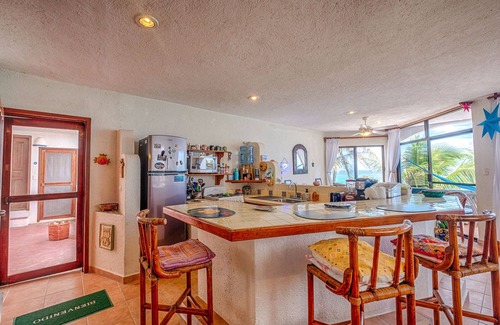 Akumal Condo | Caribbean charm with great ocean view, AC, WiFi and daily maid service!