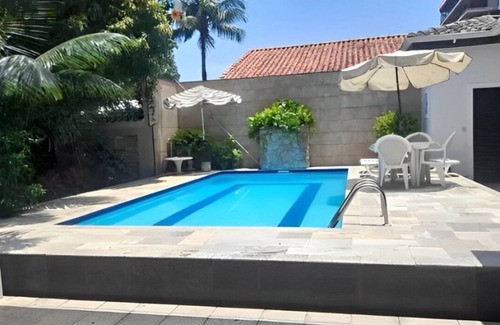 Canto do Forte House | Casa Térrea c/Piscina, 3 Suítes, Acomoda 15 Pessoas e Eventos, P. Grande/forte