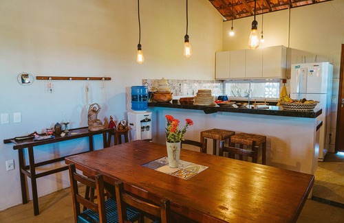 Luis Correia House | Casa ampla c redes de descanso, Praia de Macapá/PI