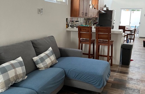 Majahual House | Casa Azul: Private pool & 15 minutes' walk to Caribbean Sea!