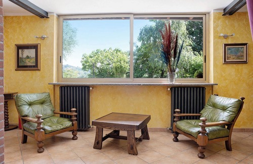 Farigliano Villa | Casa Belvedere with Private Terrace, Garden, A/C & Wi-Fi