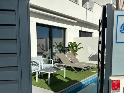 Santiago de la Ribera House | Casa Blu Blu - Your Holidayhome with pool near the Beach!