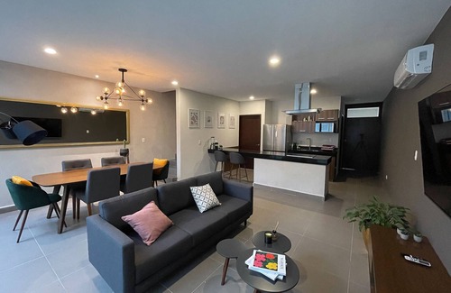 Merida Municipality House | Casa boutique rooftop y alberca en Temozon Norte