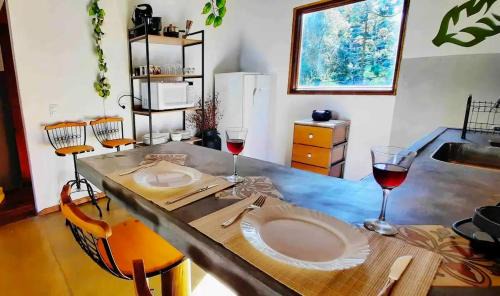 Sapucai-Mirim House | Casa Cipreste no Refúgio Pinheiro Beira Rio