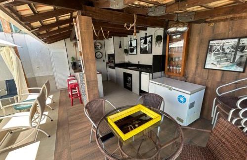 Nova Guarapari Apartment | Casa com piscina área gourmet Enseada Azul