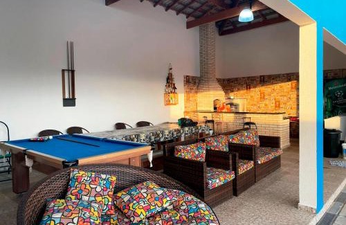 Mairinque House | Casa de campo com Wi-Fi e Piscina em Mairinque SP