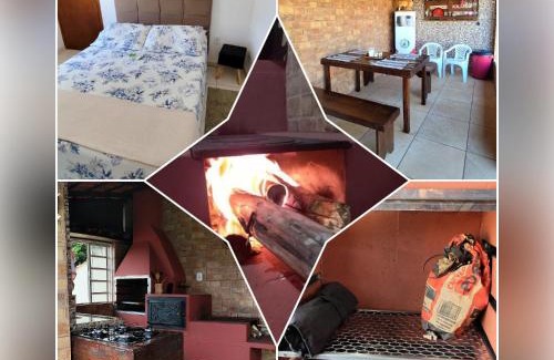 Sao Lourenco House | Casa Espaço Sara Piscina Aquecimento Solar total privacidade, área gourmet completa com churrasqueira fogão a lenha, a 5min do centro e do parque das águas