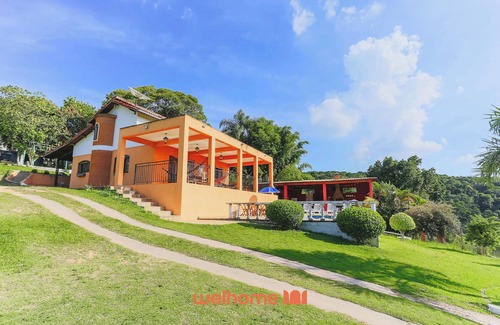 Mairipora House | Casa espacosa com piscina e lazer em Mairipora