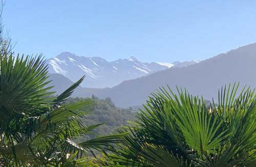 Saint-Vincent Villa | Casa Hourquet nature piscine et face Pyrenees