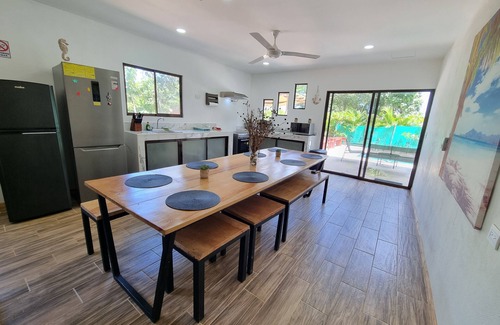 Rio Seco House | Casa Illimani pool side gorgeous mountain ocean views from hilltop