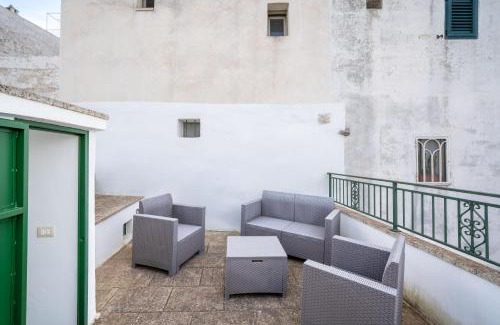 Ostuni Historic Centre House | Casa La Stella - terrazza e vista sul mare