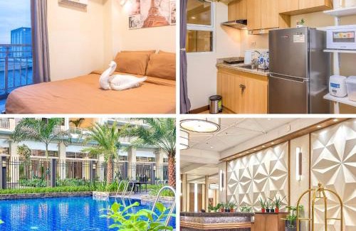 Kapitolyo Apartment | Casa Lava, Perfect for Biz Travelers, Fast Wifi with Workstation and Netflix, Swimming Pools