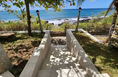 El Transito Villa | Casa Lighthouse beachfront with pool and a 3rd story view outdeck