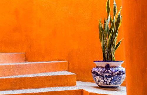 Benito Juarez Villa | Casa Lorenzo Orange Sunsets, Lush Landscape, Intown, Privacy