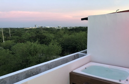 Merida Municipality Other | Casa Makena W/rooftop & Jacuzzi @temozón Norte