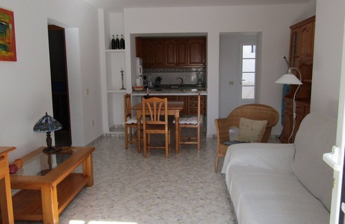 Punta Mujeres Apartment | Casa Mar y Sol 1 ground floor with terrace by the sea