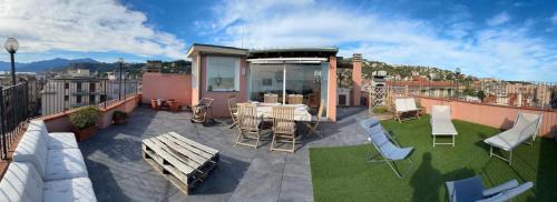 Bordighera Apartment | Casa Mutti - Seaview Penthouse with Big Terrace