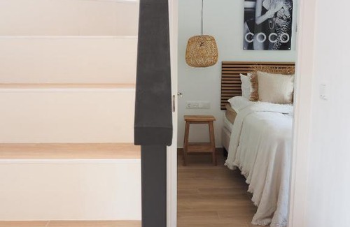 El Albir Apartment | Casa Narú Albir, duplex appartement met ruim terras en buitenkeuken