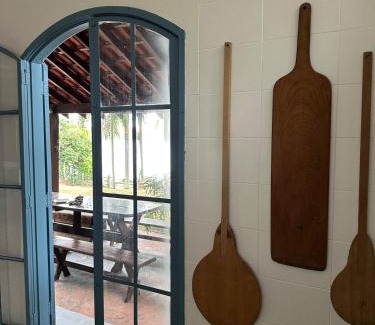 Brotas House | Casa rústica pé na areia no Broa