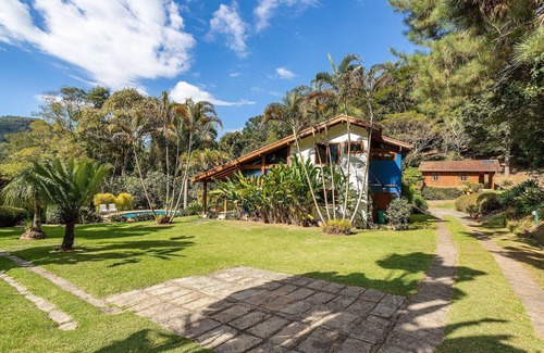 Itaipava House | Casakor, beautiful villa in Itaipava, 4 bedrooms, pool, tennis court,