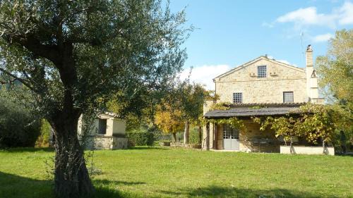 Santa Vittoria in Matenano Villa | Casale Oliva in a landscape of oaks, olive e cherry trees